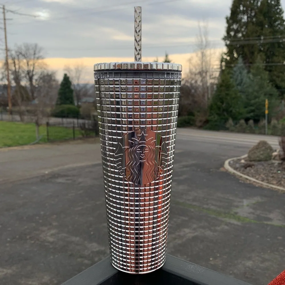 Starbucks 24oz cup silver - Picture 3 of 4
